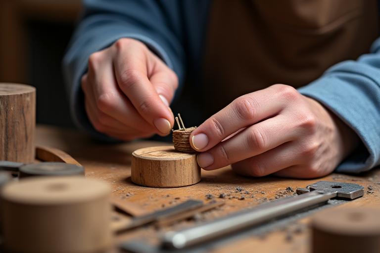 Maßgeschneiderte Holzschmuck Designs